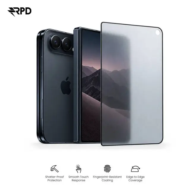 iPhone Duo - Vetro temperato SilkTouch Premium / Vetro rinforzato - Opaco