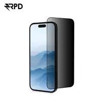 iPhone X / XS / 11 Pro - RPD SilkTouch Premium - Edge-to-edge tempered glass / armored glass, privacy – Bild 1