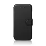 iPhone X/Xs - Custodia Flip in vera pelle iCarer (RIX12-BK) nero