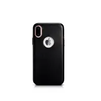 iPhone X/XS - Xoomz di lusso in vera pelle XYPIX003-BK, nero – Bild 1