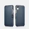 iPhone Xr - Custodia flip serie lusso iCarer blu