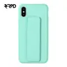 iPhone XR - Étui porte-main turquoise
