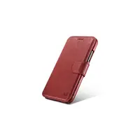 iPhone XR iCarer Custodia a portafoglio staccabile in pelle PU rosso – Bild 2