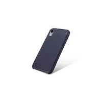 iPhone XR originale in vera pelle Back Cover blu iCarer (No Logo) – Bild 3