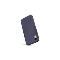 iPhone XR originale in vera pelle Back Cover blu iCarer (No Logo) – Bild 4