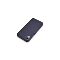 iPhone XR originale in vera pelle Back Cover blu iCarer (No Logo) – Bild 5