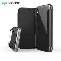 iPhone Xr - X-Doria/Raptic Engage Folio - Custodia flip, nero – Bild 1