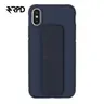 iPhone Xs Max - Étui porte-main bleu foncé