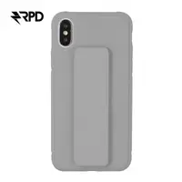 iPhone Xs Max - Étui porte-main gris – Bild 1