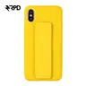 iPhone Xs Max -Étui porte-main jaune