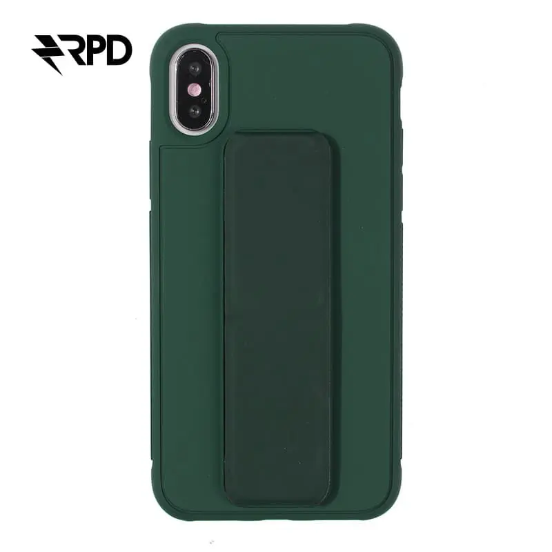 iPhone Xs Max -Hand Holder Case Grün