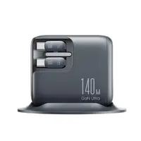 Joyroom - 140W 5-in-1 GaN Schreibtisch Ladegerät, Schwarz (JR-TG01) – Bild 3