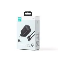 Joyroom - 65W GaN Ultra 2C1A Schnellladegerät + 100W USB-C zu USB-C Kabel (1,2m), Schwarz (EU) (TCG01) – Bild 9