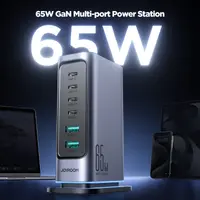 Joyroom - 65W Multi-Port Ladegerät, Dunkelgrau (EU) (JR-TCM02) – Bild 8