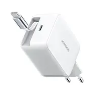 Joyroom - 67W GaN charger with retractable cable, White (EU) (JR-TCL06) – Bild 1