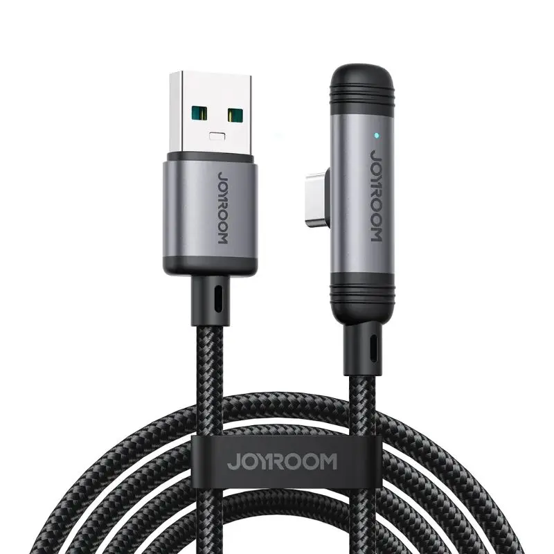 Joyroom 90° Fast Charging Cable Type-A to Type-C (S-A56), 1.2m, Schwarz