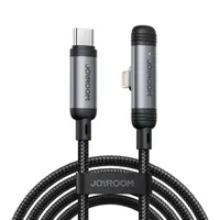 Joyroom 90° Schnelladekabel Type-C zu Lightning (S-A56), 1.2m, Schwarz – Bild 1