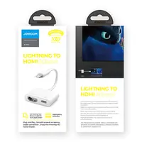 Joyroom - Adaptateur Lightning vers HDMI, Blanc (S-H141) – Bild 3