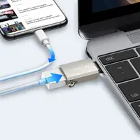 Joyroom - Adattatore da USB-C a USB-A - Grigio – Bild 4