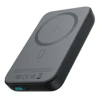 Joyroom - Banque d'énergie magnétique sans fil 20W, 10 000mAh, avec câble Type-C vers Type-C 60W (0,25m), noir (JR-W020) – Bild 1