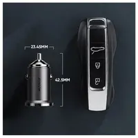 Joyroom - C-A35 45W Mini 2port ring-pull fast car charger Tarnish – Bild 4
