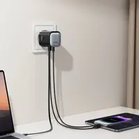 Joyroom - Chargeur GaN 65W avec câble rétractable, noir (EU) (JR-TCL02) – Bild 8