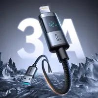 Joyroom Digital Display Fast Charging Cable (S-A16Pro) Type-A to Lightning, 1.2m, Black – Bild 4