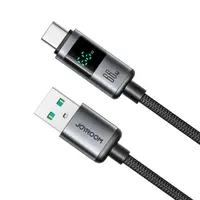 Joyroom Digital Display Fast Charging Cable (S-A16Pro) Type-A to Type-C, 1.2m, Schwarz – Bild 7