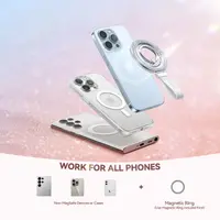 Joyroom - Magnetischer Ringhalter für Smartphones, Weiss – Bild 6