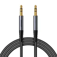 Joyroom - SY-A07 Audio transfer series AUX cable (Type-C to 3.5mm, 1.2m), black – Bild 1