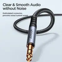Joyroom - SY-A07 Câble AUX série transfert audio (Type-C vers 3,5mm, 1,2m), Noir – Bild 8