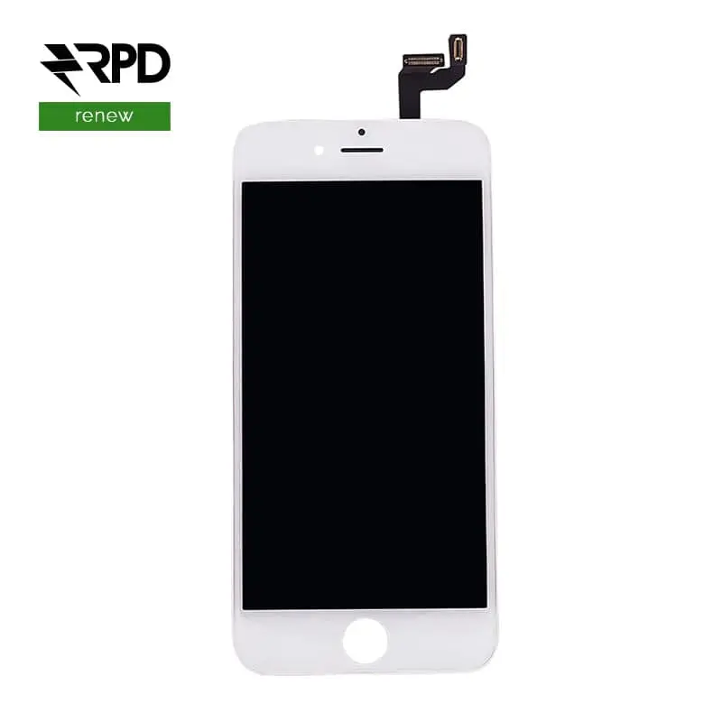 LCD für iPhone 6S Frontglas / LCD weiss original, renewed