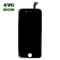 LCD per iPhone 6 – vetro anteriore / LCD nero, originale, ricondizionato – Bild 1