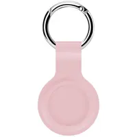 Lot de 2 étuis porte-clés AirTag - étui silicone iCarer, rose (XYSK002-PK) – Bild 1