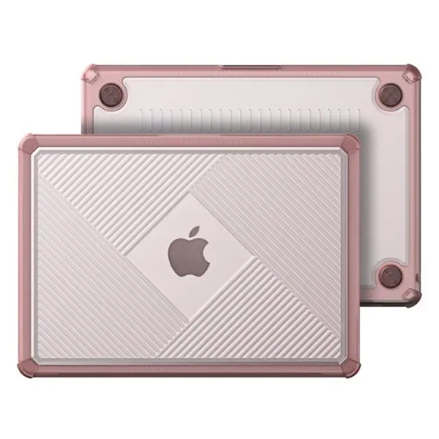 MacBook Air 15.3" (2023/2024/2025) - DUX LCGH Etui de protection intégrale, rose