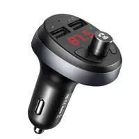McDodo - 15W Bluetooht FM-Transmitter 2A Car Charger, Schwarz – Bild 1