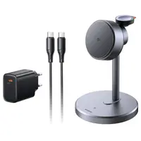 McDodo - 3in1 15W MagQ Stand Magnetic Wireless Charging Station, Black – Bild 1