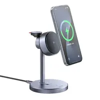 McDodo - 3in1 15W MagQ Stand Magnetic Wireless Charging Station, Schwarz – Bild 2