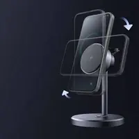 McDodo - 3in1 15W MagQ Stand Magnetic Wireless Charging Station, Schwarz – Bild 7