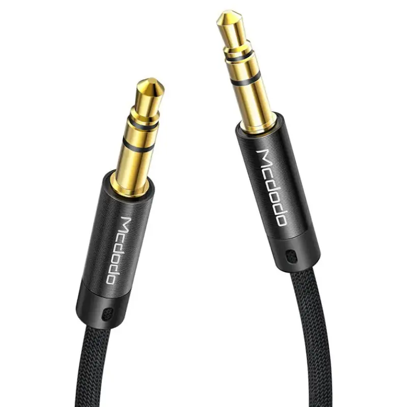 Mcdodo AUX 3.5 Audiokabel, 1.2m, schwarz