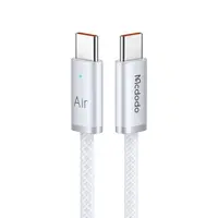 McDodo - Cab Luma, 240W USB-C to USB-C Air cable, 1.8m White – Bild 1