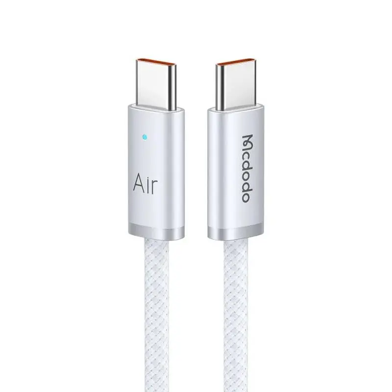 McDodo - Cab Luma, 240W USB-C vers USB-C Air Cable, 1.8m Blanc
