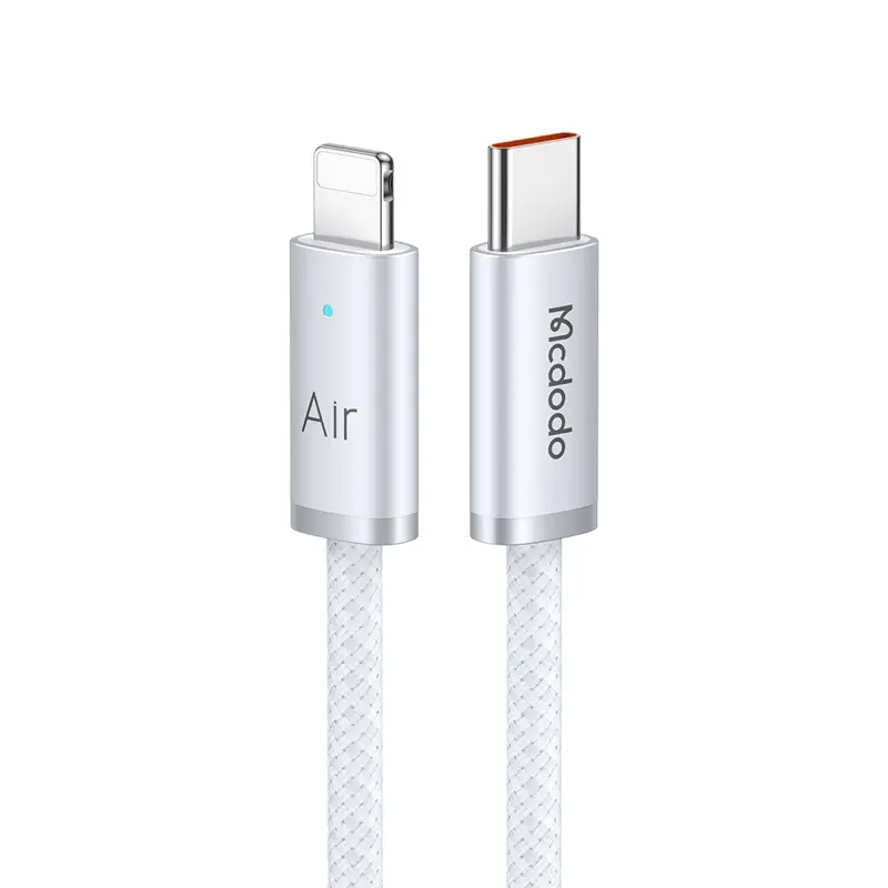 McDodo - Cab Luma, 36W USB-C zu Lightning Air Kabel, 1.8m Weiss