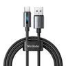 McDodo -Câble de charge USB-A vers USB-C avec voyant de charge, 1.2m, noir