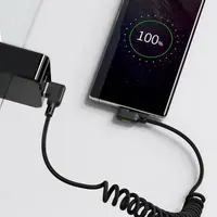 Mcdodo - Câble spiralé USB-A vers USB-C, 1,8 m, noir – Bild 4