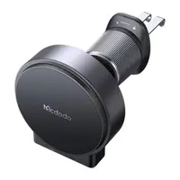 Mcdodo - Caricabatterie da auto Qi, con cavo USB-C monouso, 15 W, nero – Bild 3