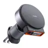 Mcdodo - Caricabatterie da auto Qi, con cavo USB-C monouso, 15 W, nero