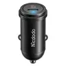 McDodo - Caricabatterie rapido per auto, 30W, nero