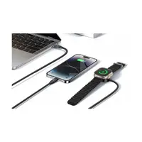 McDodo - Caricabatterie wireless L + C + per Apple Watch, 100W. Nero – Bild 3