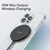 McDodo - Caricabatterie wireless magnetico, 15W, nero – Bild 5
